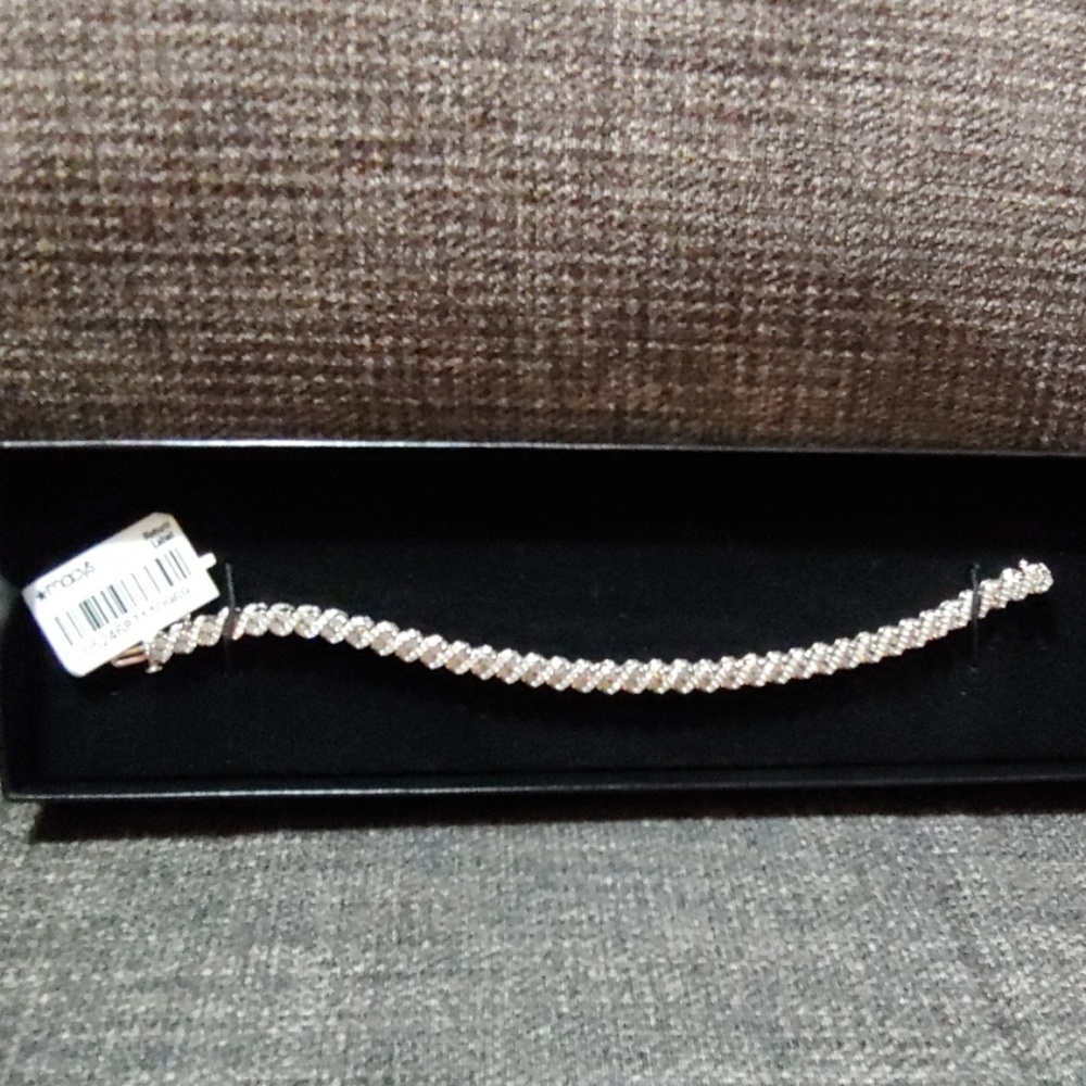 Brand new Macy's Diamond Tennis Bracelet